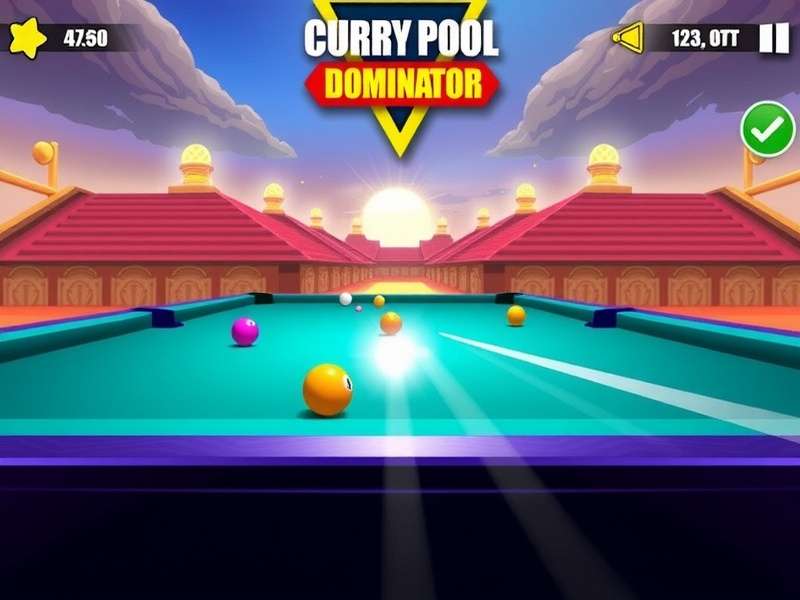 Curry Pool Dominator Game Screenshot